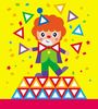 Мозаїка з наліпок, для дітей від 4-х років Трикутники Ранок
