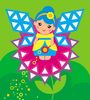 Мозаїка з наліпок, для дітей від 4-х років Трикутники Ранок
