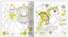 Раскраска с наклейками А4, 12 страниц, мягкая обложка Принцессы и феи, серия Glam Art. Светящиеся раскраски