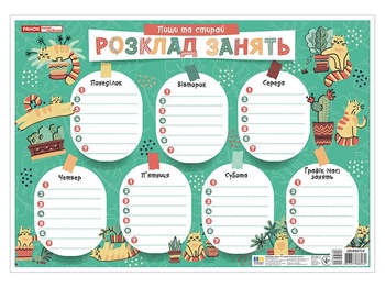 Розклад уроків В4 Котики