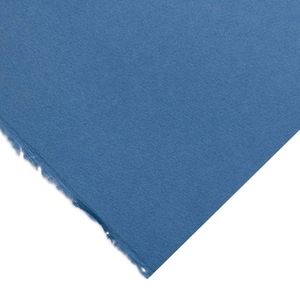 Бумага для пастели В2, №04 blue: синий цвет, 220 г/м2, 50% хлопка, 2 оборванных края CROMIA 8001348229582 Fabriano