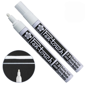 Маркер художній білий Pen-Touch MEDIUM 084511362857 Sakura