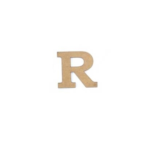 Набір дерев'яних заготовок, висота 3 см, МДФ, 10 шт Літера R 4820149898049 ROSA TALENT
