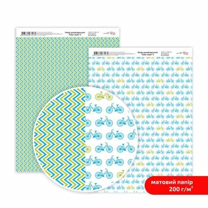 Бумага дизайнерская матовая 21х29,7 см, плотность 200 г/м2, микс Color style 5 4823100108010 ROSA TALENT