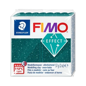 Пластика, цвет зеленая галактика, 57 г Fimo Effect 4007817096451 Staedtler