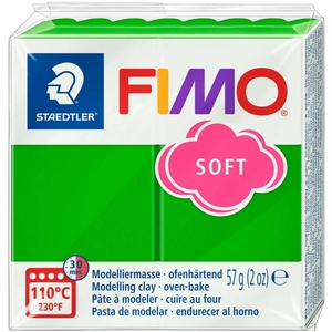 Пластика, колір тропічний зелений, 57 г Fimo soft 4006608809690 Staedtler