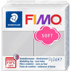 Пластика, колір сірий, 57 г Fimo soft 4006608809874 Staedtler