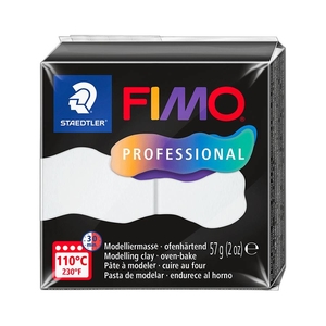 Пластика, колір білий, 57 г Fimo professional 4007817163535 Staedtler