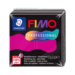 Пластика, колір маджента, 57 г Fimo professional 4007817163436 Staedtler