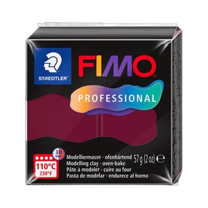 Пластика, колір бордовий, 57 г Fimo professional 4007817163573 Staedtler