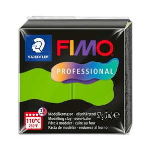 Пластика, колір зелений світлий, 57 г Fimo professional 4007817163498 Staedtler