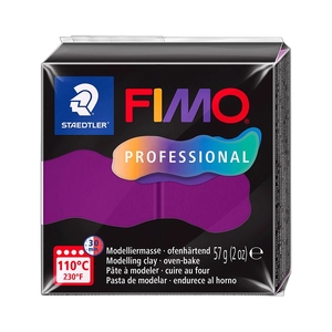 Пластика, колір фіолетовий, 57 г Fimo professional 4007817163528 Staedtler