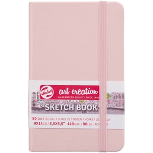 Скетчбук А6, 80 аркушів, кремовий папір, 140 г/м2 Pastel Pink. Talens Art Creation 8712079455866 Royal Talens