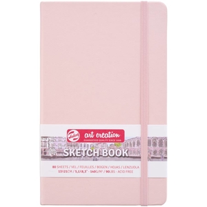 Скетчбук А5, 80 листов, кремовая бумага, 140 г/м2 Pastel Pink. Talens Art Creation 8712079451646 Royal Talens
