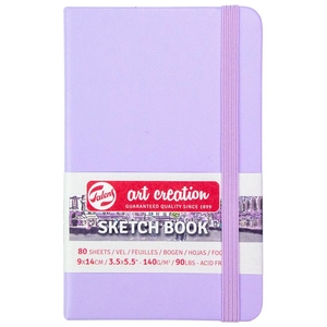 Скетчбук А6, 80 аркушів, кремовий папір, 140 г/м2 Pastel Violet. Talens Art Creation 8712079466985 Royal Talens