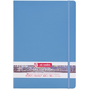 Скетчбук А4, 80 аркушів, кремовий папір, 140 г/м2 Lake Blue. Talens Art Creation 8712079451783 Royal Talens