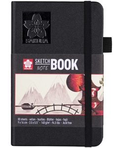 Скетчбук А6, 80 аркушів, кремово-білий папір, 140 г/м2 Sketch 8712079448493 Sakura