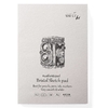 Блокнот-склейка для эскизов А4, 50 листов, белая бумага, 185 г/м2 AUTHENTIC (Bristol) 4770644592426 SMILTAINIS