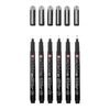 Набор линеров черных, 6 шт разной толщины письма PIGMA MICRON Black Edition 8712079514792 Sakura