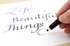 Ручка для каліграфії чорна 3 мм Calligraphy Pen 084511387157 Sakura