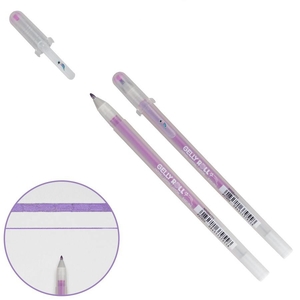 Ручка гелева трояндова 0,5 мм STARDUST Gelly Roll 084511379558 Sakura