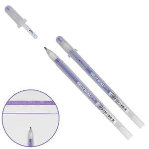 Ручка гелева фіолетова 0,5 мм STARDUST Gelly Roll 084511379565 Sakura