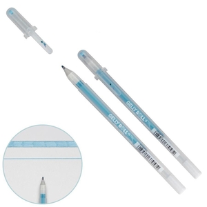 Ручка гелева блакитна 0,5 мм STARDUST Gelly Roll 084511379619 Sakura