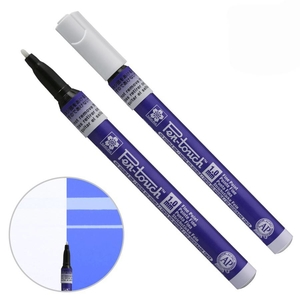 Маркер ультрафіолетовий блакитний, для прихованого маркування Pen-Touch FINE 084511322745 Sakura