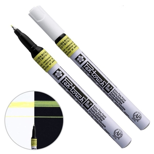 Маркер художественный флуоресцентный желтый Pen-Touch EXTRA FINE 084511322653 Sakura