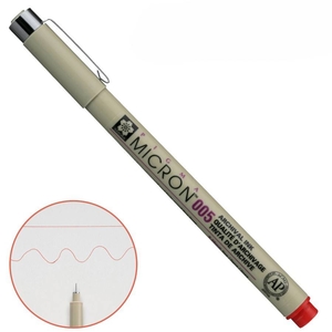 Лінер червоний 0,2 мм PIGMA MICRON 005 084511318441 Sakura