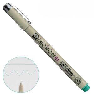 Лінер зелений 0,25 мм PIGMA MICRON 01 084511306349 Sakura