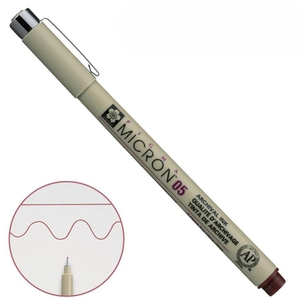 Лінер бордовий 0,45 мм PIGMA MICRON 05 084511377431 Sakura