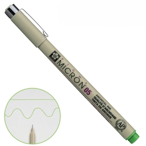 Линер светло-зеленый 0,45 мм PIGMA MICRON 05 084511377462 Sakura