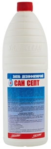 Концентрований дезинфікуючий засіб, 1 л САН-СЕПТ San Clean
