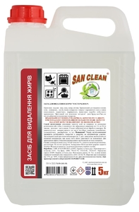 Средство для удаления жира, 5 л Мастер клинер GREENHOUSE San Clean