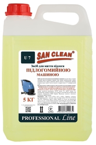 Средство для мытья полов полумоечной машиной, 5 л PROFESSIONAL LINE San Clean