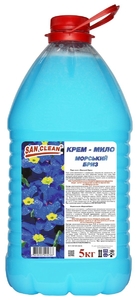 Крем-мыло жидкое, 5 л Морской бриз San Clean