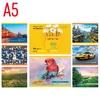 Альбом для малювання А5, 24 аркуші з перфорацією, 120 г/м2, мікс ТЕ46 Тетрада