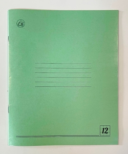 Тетрадь в клетку 12 листов, цветная обложка, дизайн: Тешка Тетрада ТЕ198