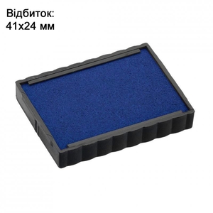 Подушка сменная к оснасткам TRODAT Printy 4750, 4755, 4941, 4760 Цвет краски: синий 6/4750