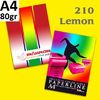 Папір кольоровий офісний А4 Paperline IK LEMON 210 (жовтий) 80 г/м2 500 аркушів