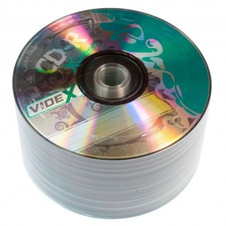 CD-R диск 700 mb, швидкість читання 52x, 50 шт в наборі X-Green Videx CD-R диск 700 mb, швидкість читання 52x, 50 шт в наборі X-Green Videx