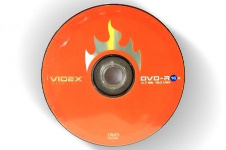 DVD-R диск 4.7Gb, швидкість читання 16x, 10 шт в наборі Videx DVD-R диск 4.7Gb, швидкість читання 16x, 10 шт в наборі Videx