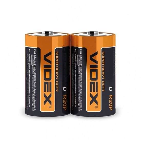 Батарейка сольова R2OP/D Videx
