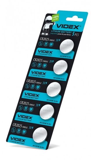Батарейка літієва CR2025 Videx