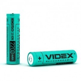 Акумулятор Li-Ion 18650 (без захисту) 2200mAh 23584 Videx Акумулятор Li-Ion 18650 (без захисту) 2200mAh 23584 Videx