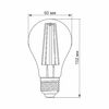 LED лампа Filament A60FA 7W E27 2200K Videx