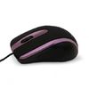 Мышка USB, 1000 DPI, 3 клавиши Black/Purple HV-MS753 Havit