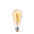 LED лампа Filament ST64FAD 6W E27 2200K дімерна бронза Videx