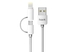 Кабель для передачі даних Micro USB + Lightning White HV-CB610X Havit